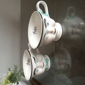 1990s Baileys Tea Cups Mr. & Mrs. Irish Cream Yum.